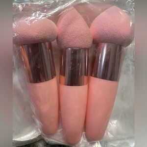 Pink Makeup Sponge Set